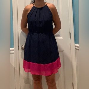 Maurice’s high neck chiffon dress